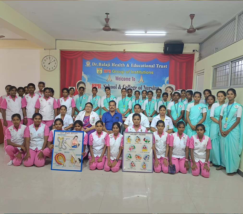 Compassionate Nursing Students Practicing - BPR College of Nursing Vellore